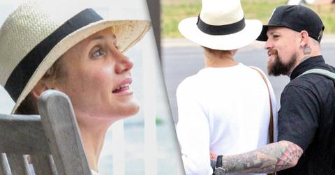 Cameron diaz benji madden pda hamptons vacation
