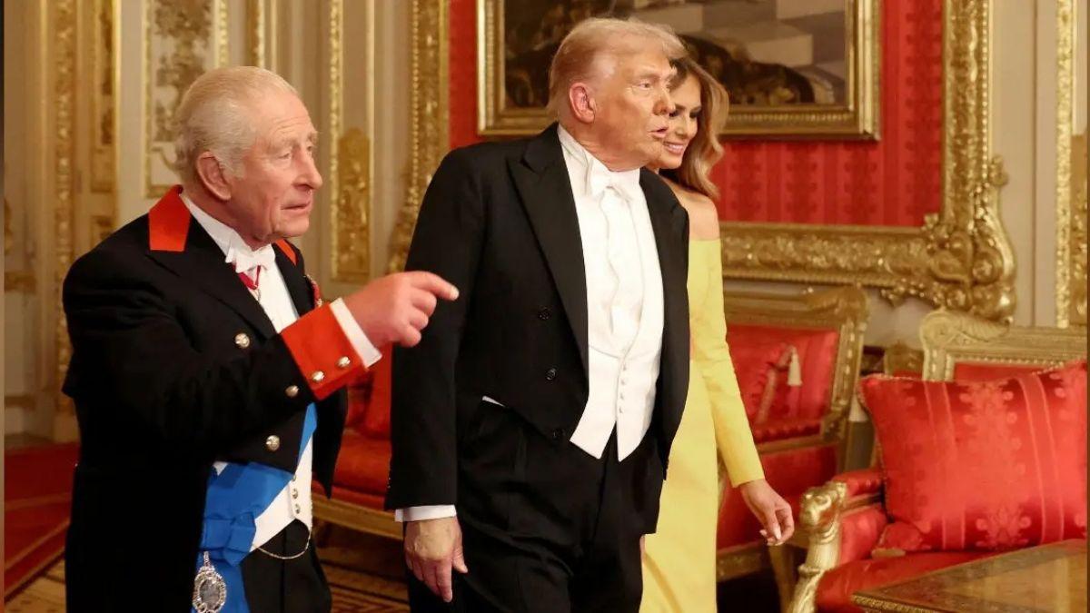 Photo of The politician often covers up his bruises with makeup.