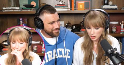 Composite Photos of Taylor Swift and Travis Kelce