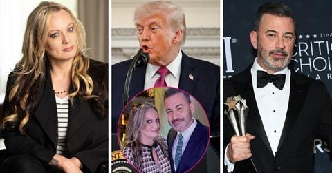 stormy daniels jimmy kimmel selfie