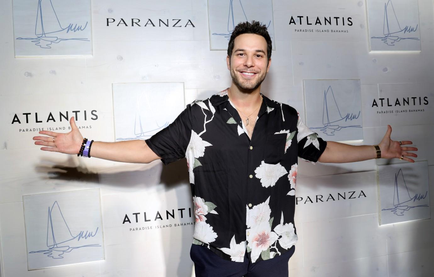 skylar astin grand opening paranza at the cove at atlantis paradise island