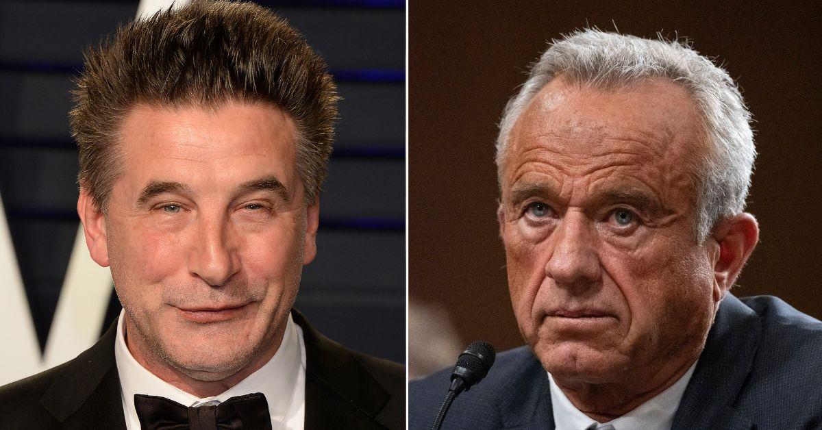 Composite photo of Billy Baldwin and Robert F. Kennedy Jr.