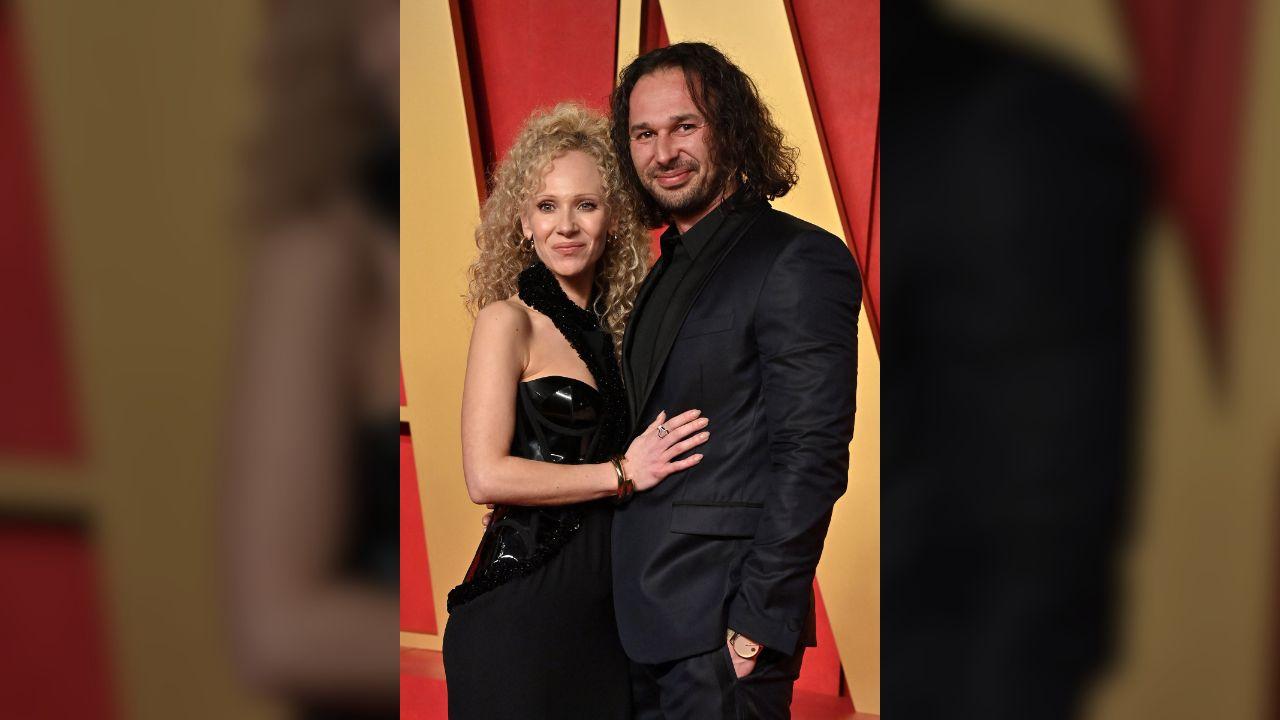 Image of Juno Temple recalled she and Michal Szymanski used a secret code to spend time together during the early days of their romance.