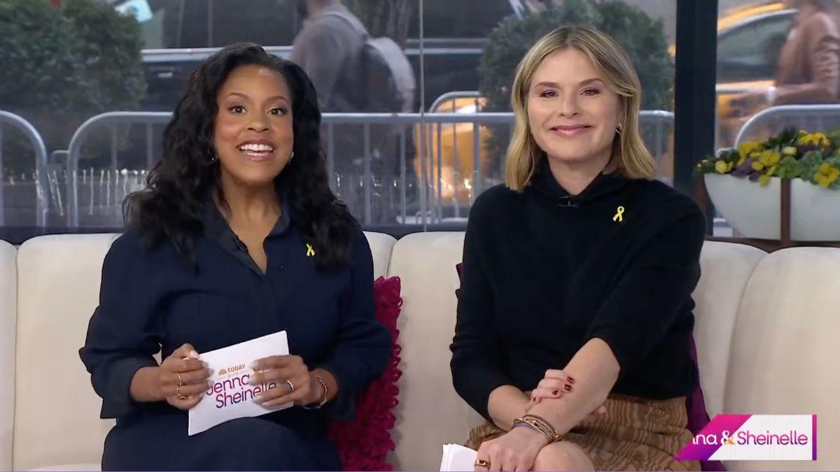 Image of Jenna Bush Hager gushed over Sheinelle Jones as her 'forever friend.'