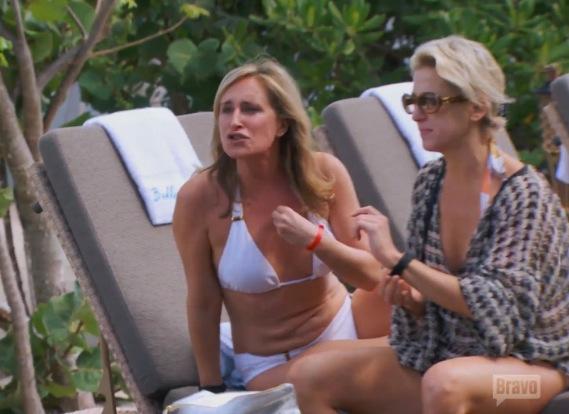 Sonja morgan bethenny frankel fight rhony 06