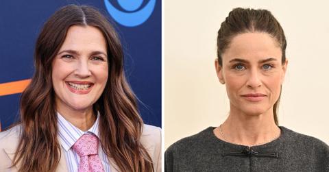 drew barrymore amanda peet carrie fisher party