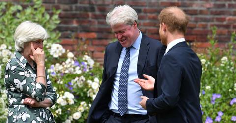 prince harry set skip ord robert fellowes funeral avoid royal family drama
