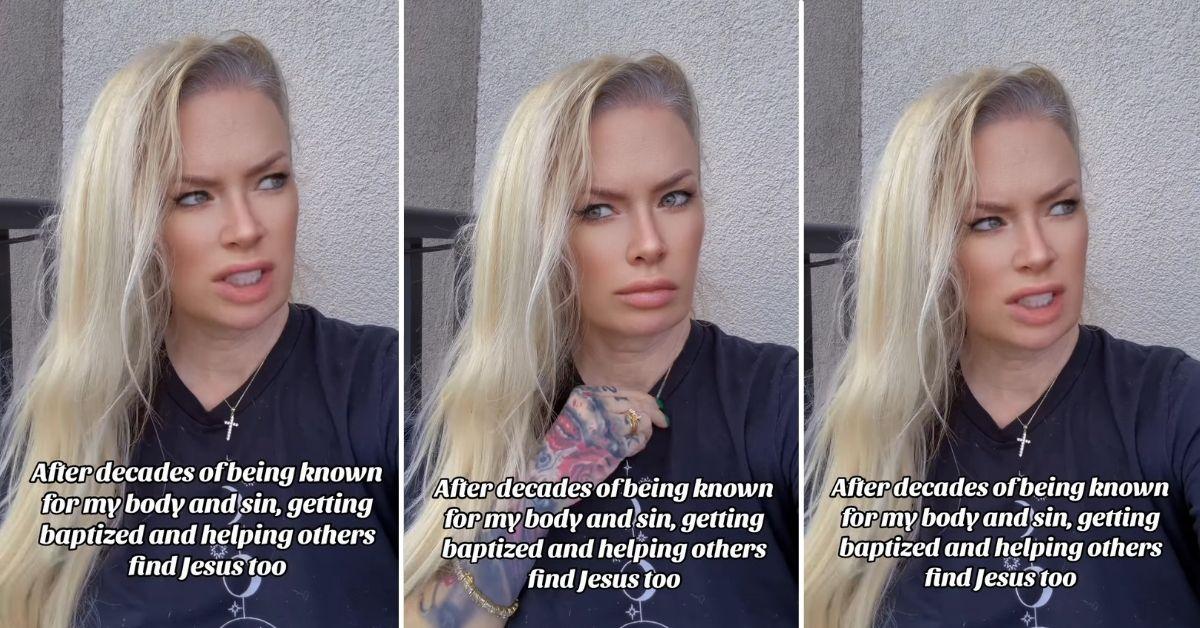 Photo of Jenna Jameson revealed that her partner Mil R. Ocampo was a big factor in her spiritual journey.