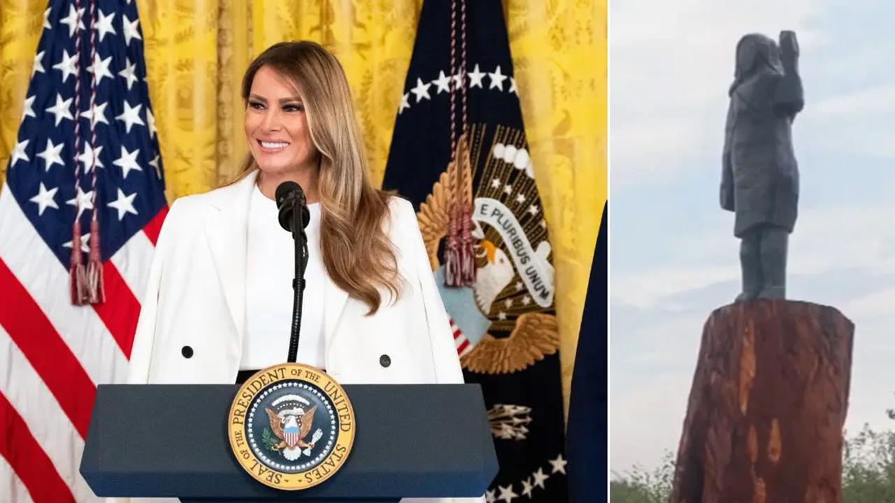photo of Melania Trump said she had a 'beautiful childhood.'