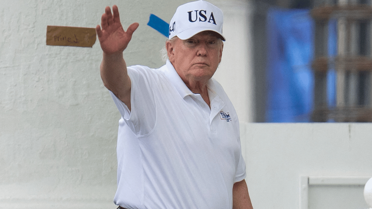 photo of One writer claimed the president jolted awake when Pete Hegseth addressed him.