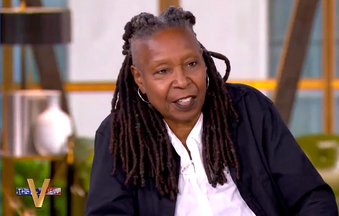 whoopi goldberg refuses to say donald trumps name  day after he wins  election what happened last night