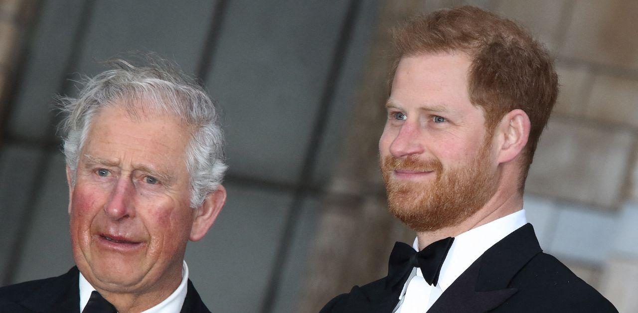 king charles exasperated feud with prince harry