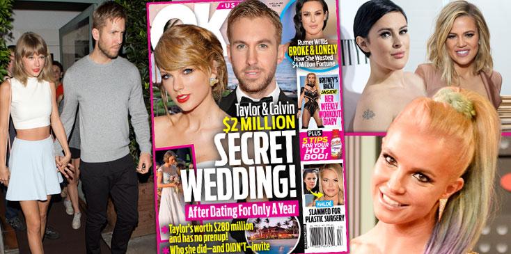 Fast Facts Taylor Swift And Calvin Harris’ Secret Wedding Revealed Plus The Hottest Couples News