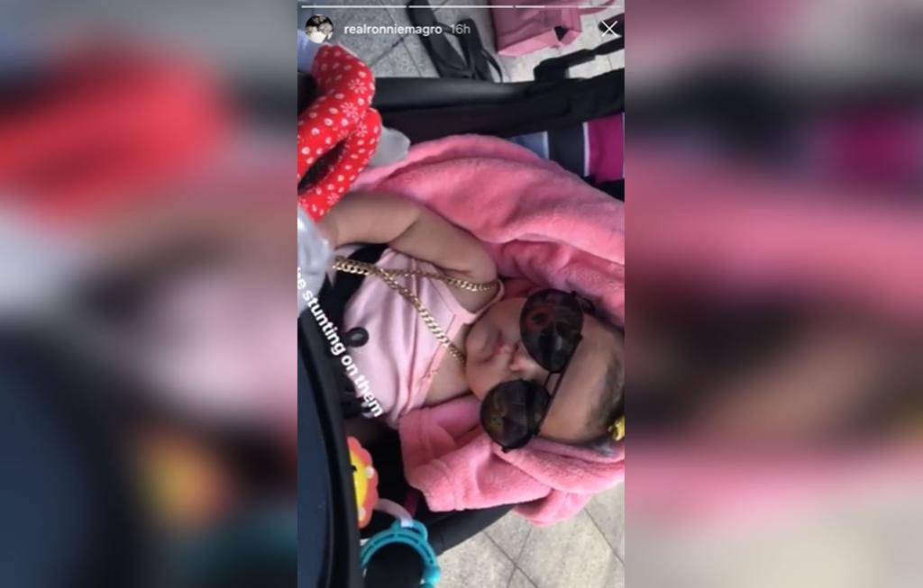 Ronnie OrtizMagro & Jen Harley Vacation With Daughter Ariana In Puerto