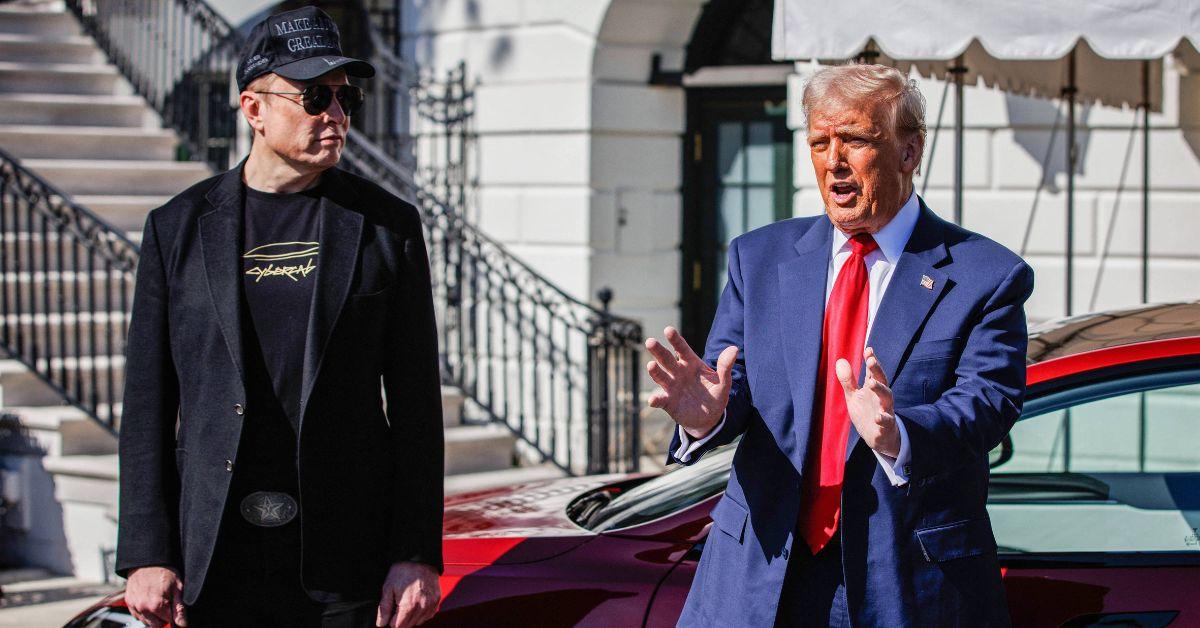 Photo of Elon Musk and Donald Trump