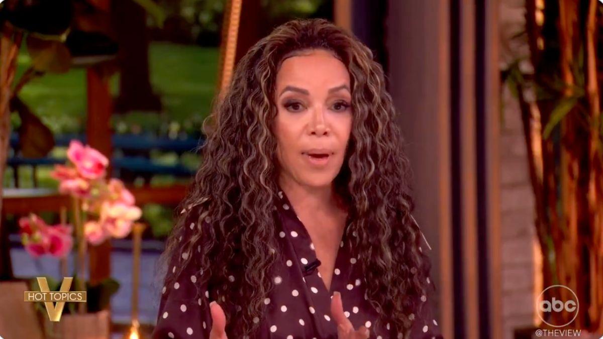 Photo of  of Sunny Hostin said Donald Trump 'should be fired' for celebrating the FBI director's death.