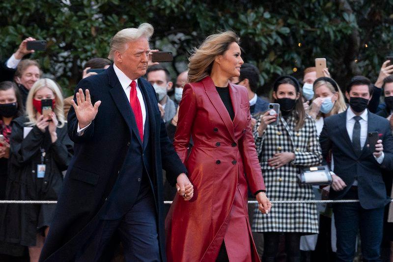 melania trump bored graduation