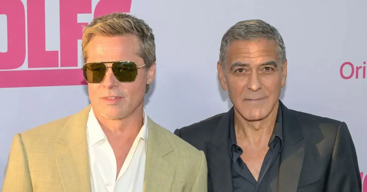 image of George Clooney has spent years pranking Brad Pitt.
