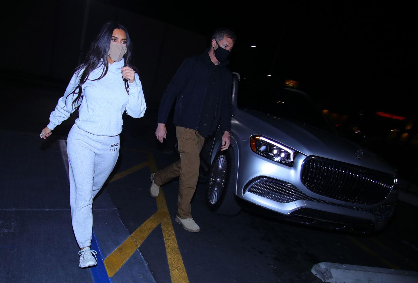 Kim Kardashian Makes McDonald's Run In Calabasas: Photos