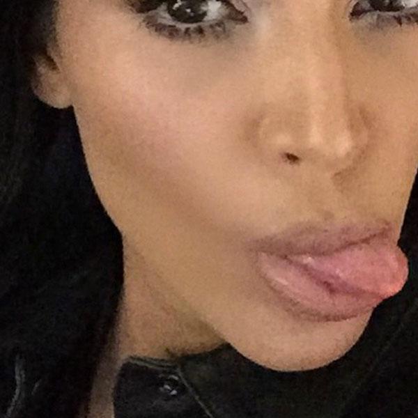 Kim kardashian rob selfie