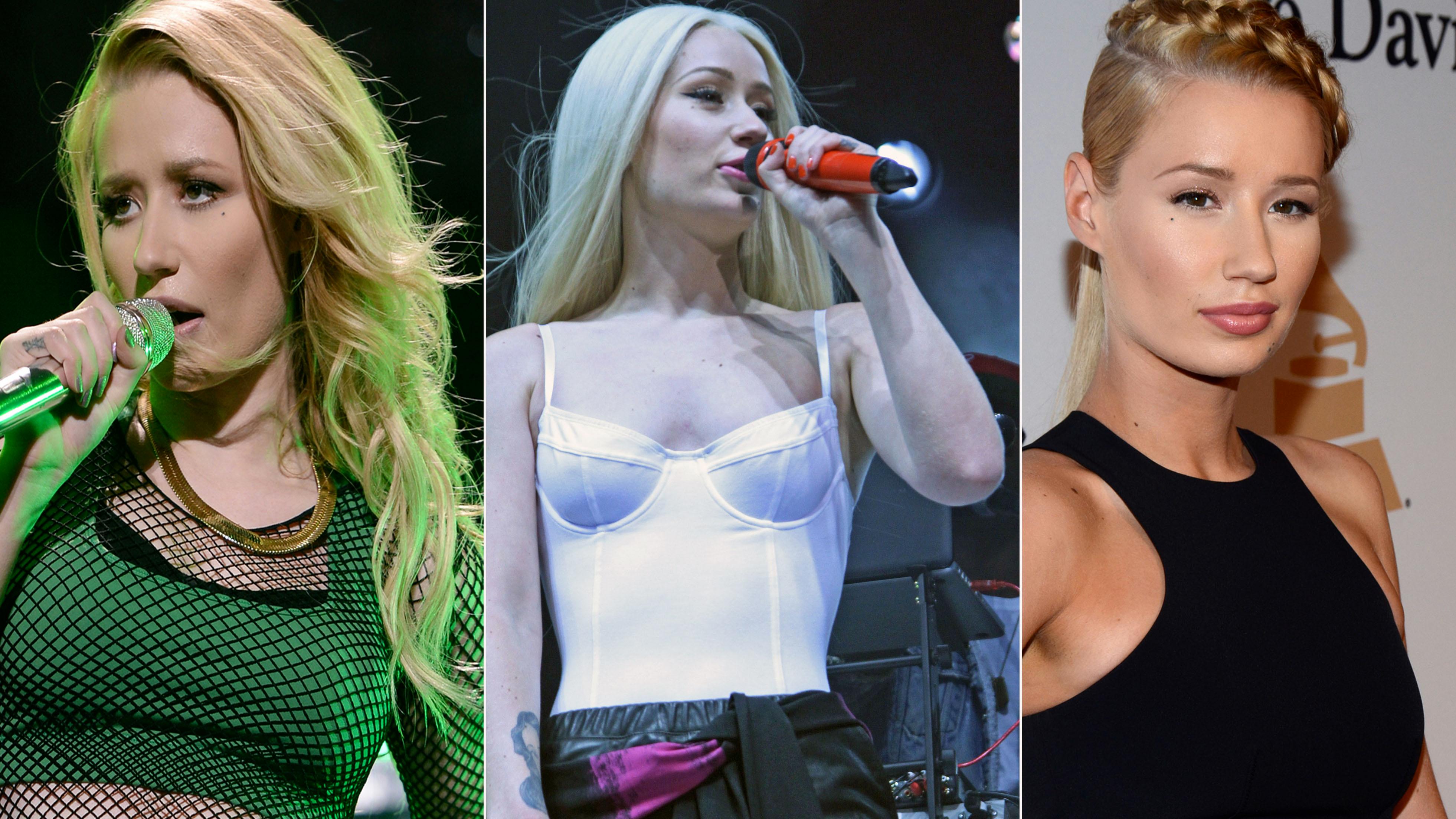 Iggy Azalea performs at the Radio 1Xtra concert at the Liverpool Echo Arena