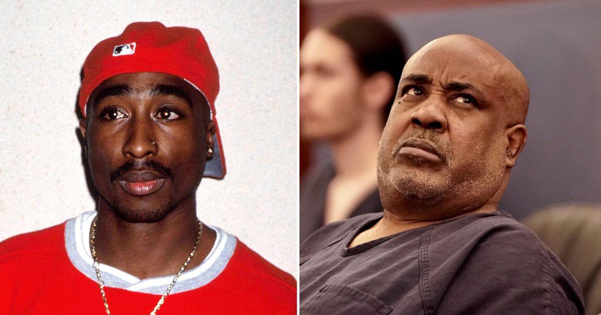 Composite photo of Tupac Shakur and Duane 'Keefe D' Davis.