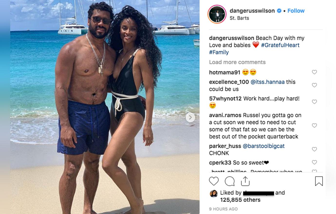 A Vacation With Ciara Inspired Russell Wilson's New Swimwear Line