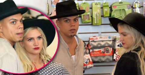 Ashlee simpson evan ross baby shopping (1)