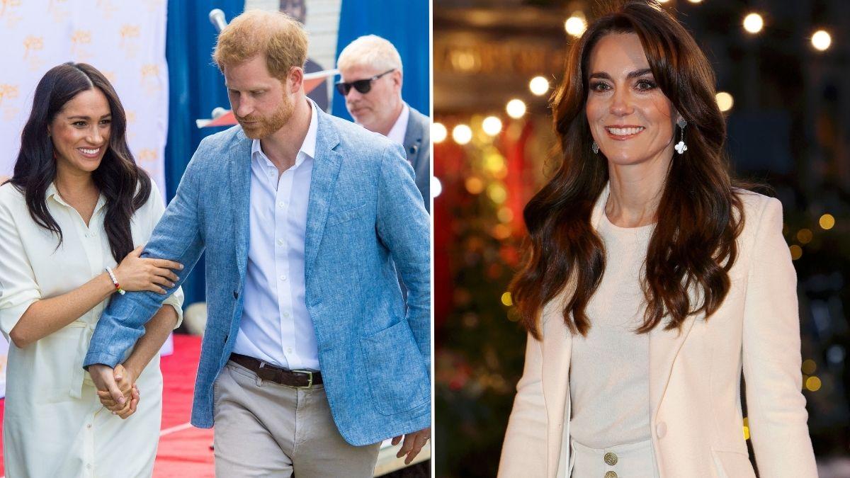 image of Kate middleton/prince harry/meghan markle