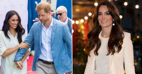 image of Kate middleton/prince harry/meghan markle