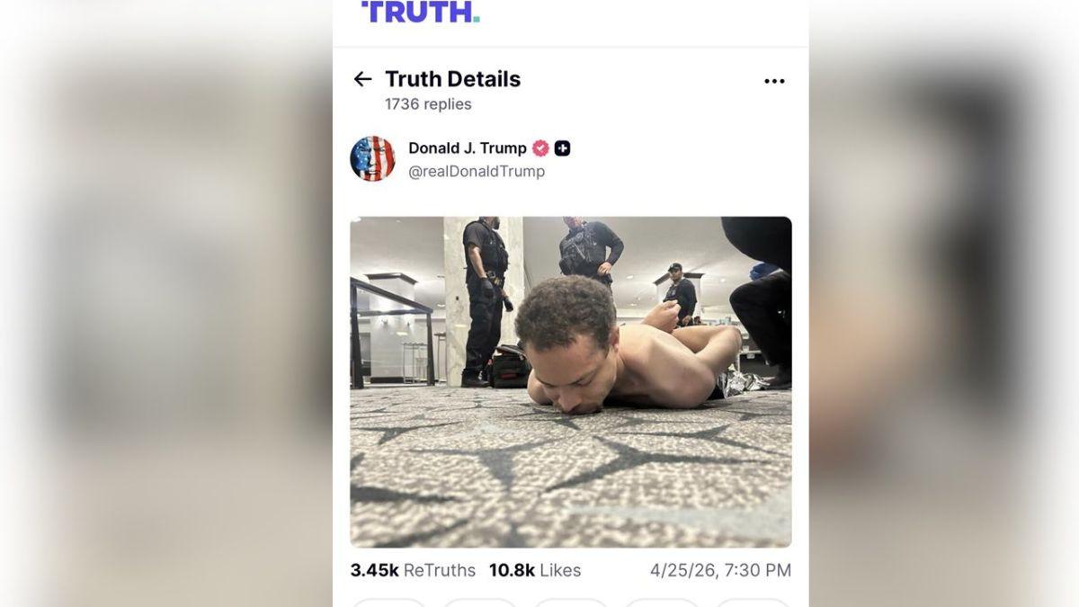 image of The president returned safely to the White House. 