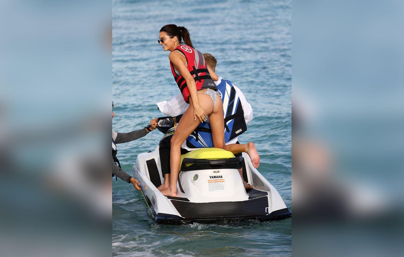 Kendall Jenner On A Jetski Bella Hadid