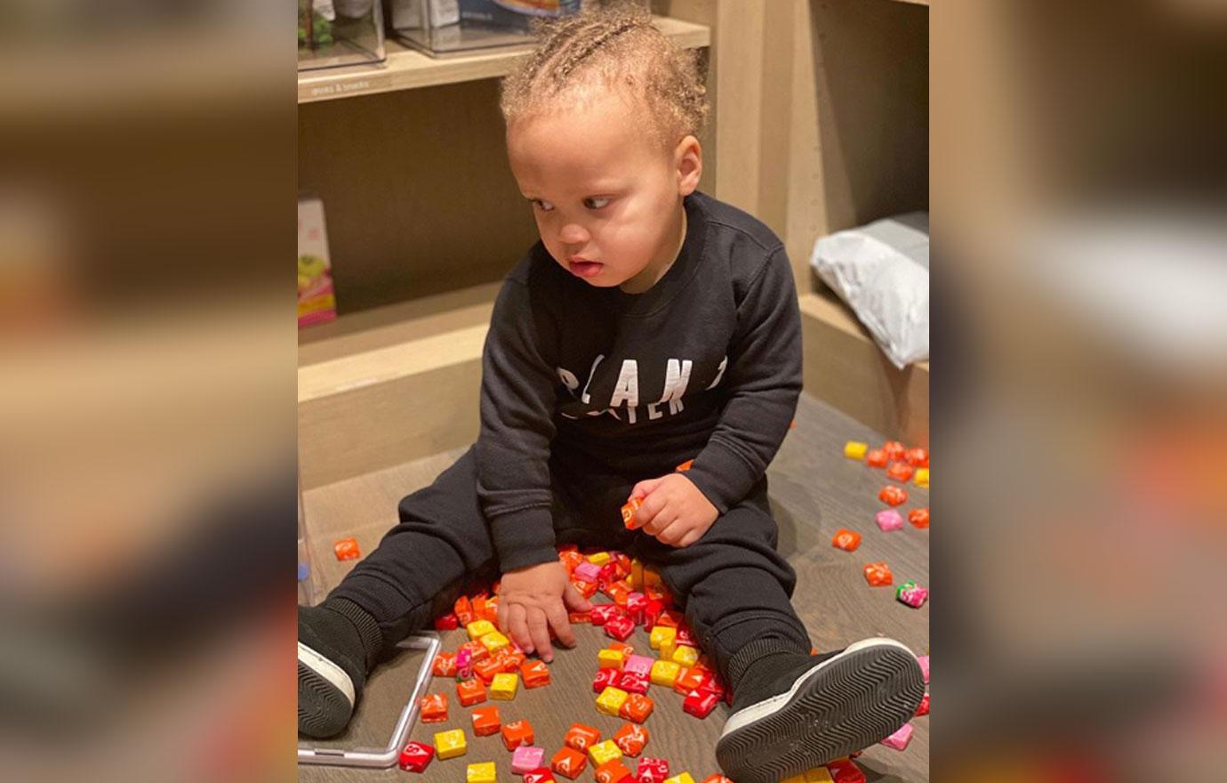 Ayesha Curry’s Son Canon Gets Caught Stealing Candy