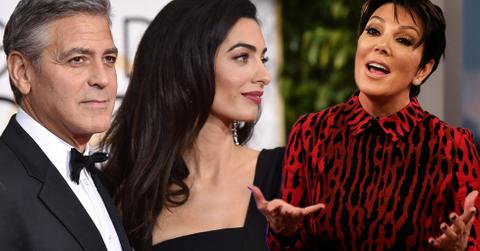 Kris jenner befriends amal clooney AP