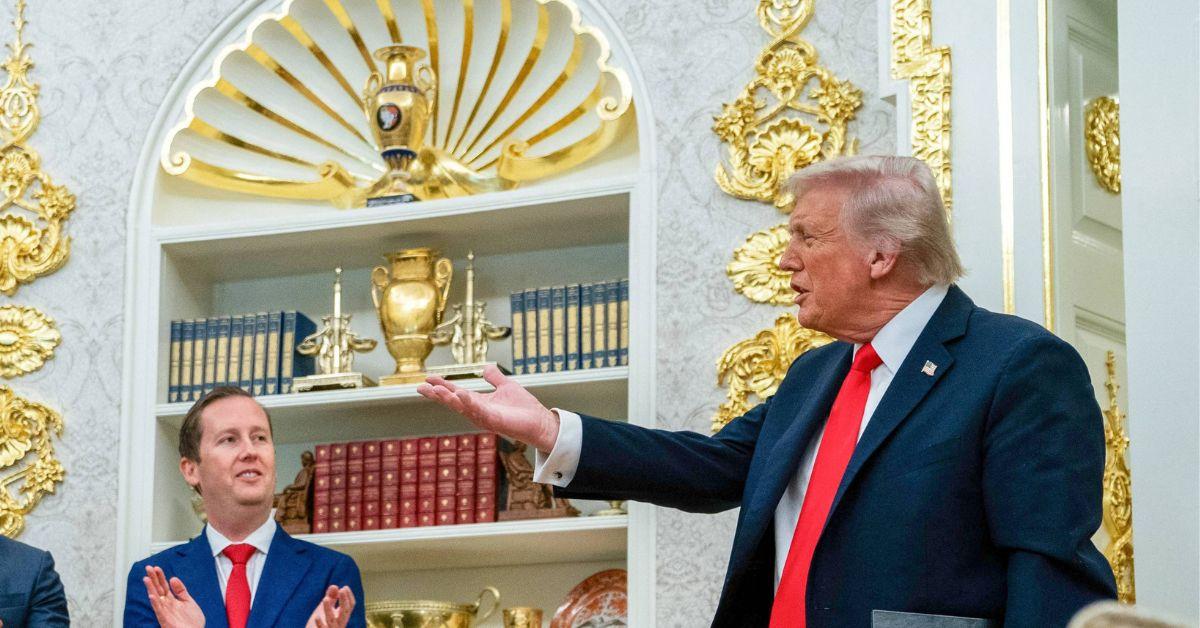 image of Donald Trump said it’s strange to decide how much money he would 'pay himself.'
