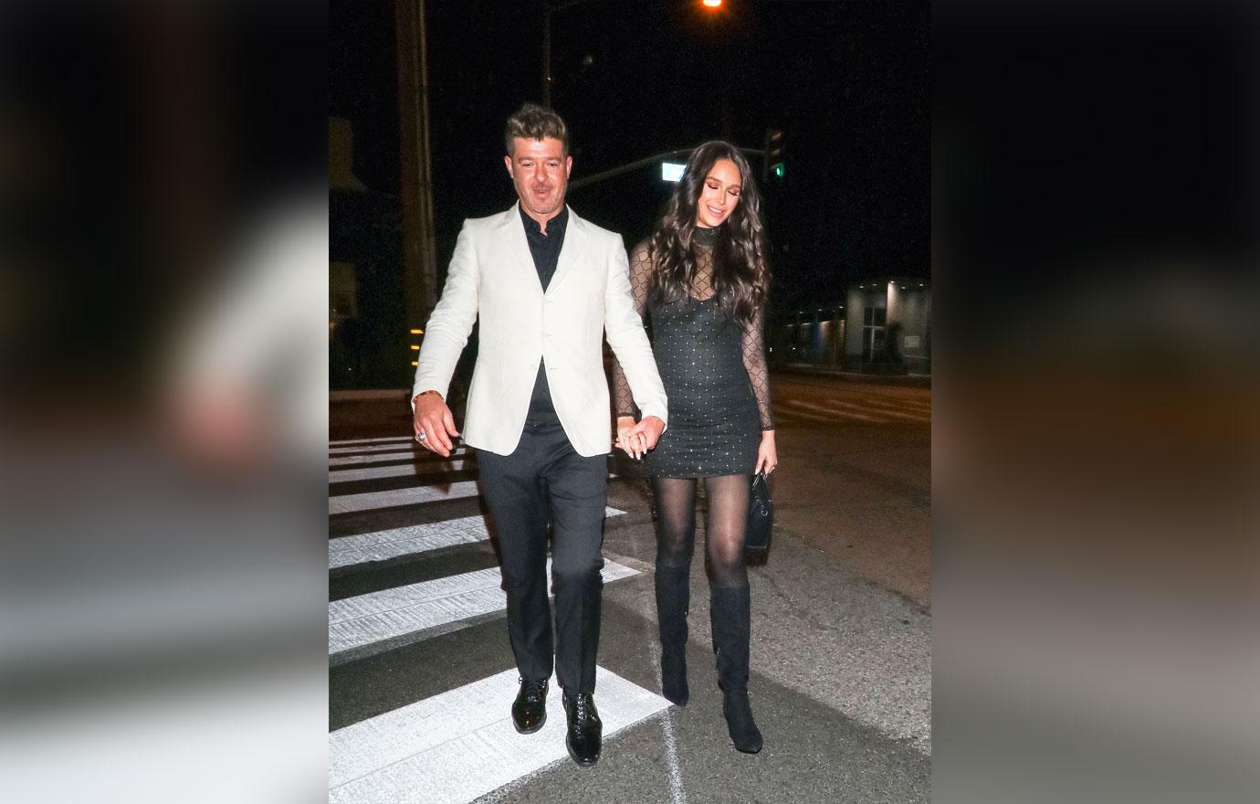 Robin Thicke outside Catch Restaurant in West Hollywood