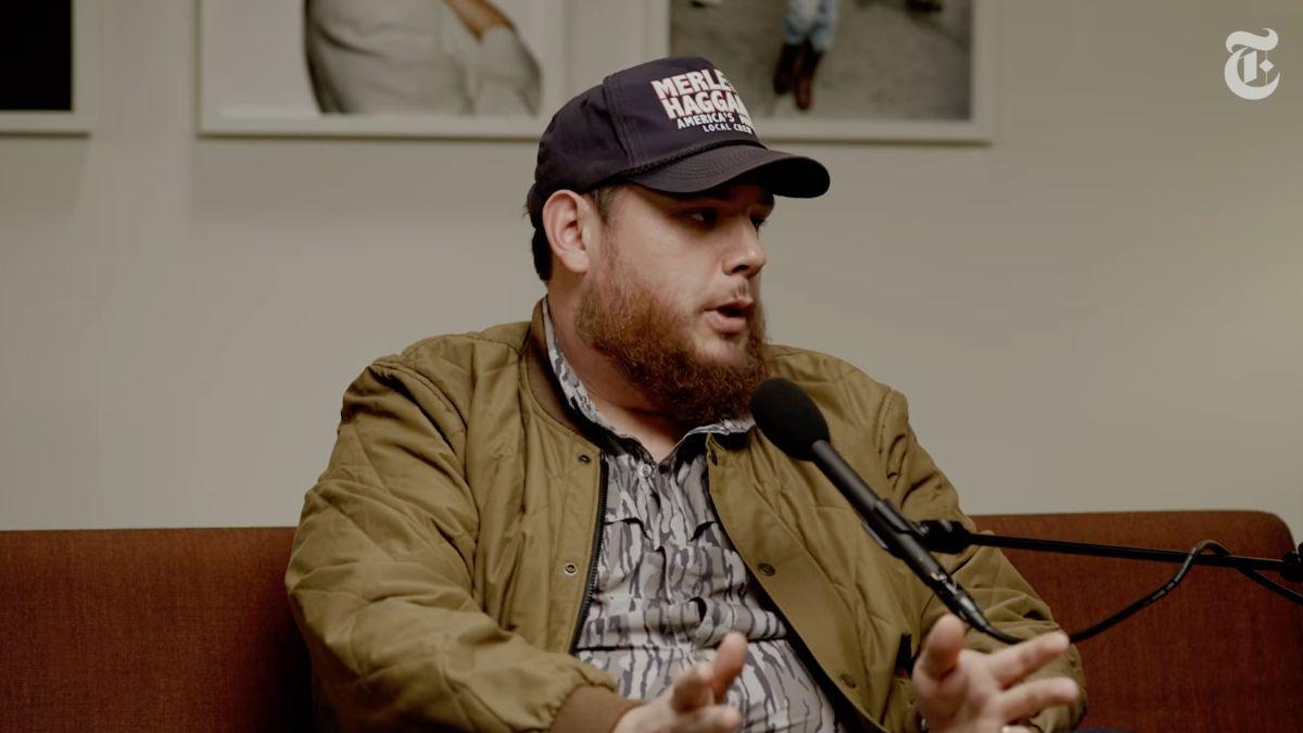 Image of Luke Combs is against taking a GLP-1 to shape up.