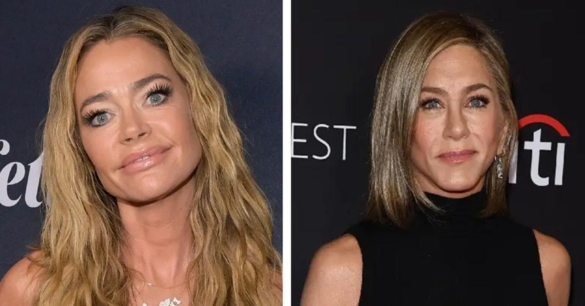 Photo of Denise Richards and Jennifer Aniston