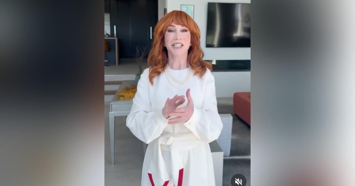Photo of Kathy Griffin called herself 'shallow' for undergoing her third facelift.