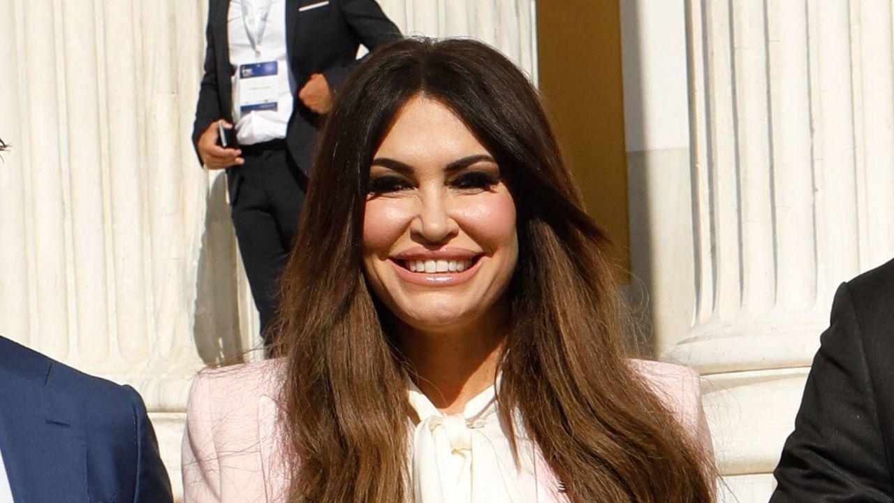 Image of On ‘Last Week Tonight’, John Oliver discussed a Wall Street Journal report alleging that Kimberly Guilfoyle asked Republican donor Eric Deters to pay $100,000 toward her American Express bill.