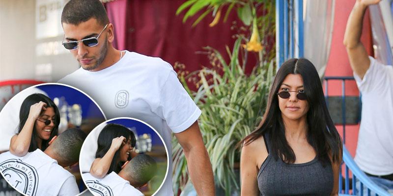 Kourtney Kardashian Younes Bendjima PDA