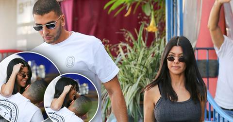 Kourtney Kardashian Younes Bendjima PDA