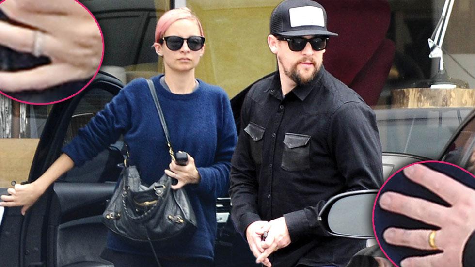 Nicole richie joel madden wearing wedding rings 09