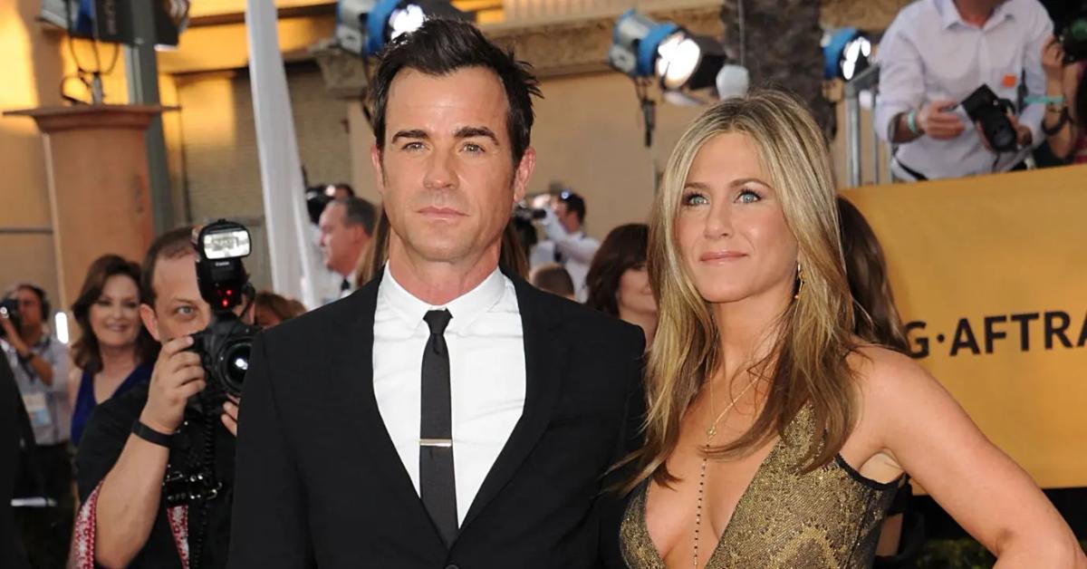 jennifer aniston blindsided justin theroux wedding took by surprise