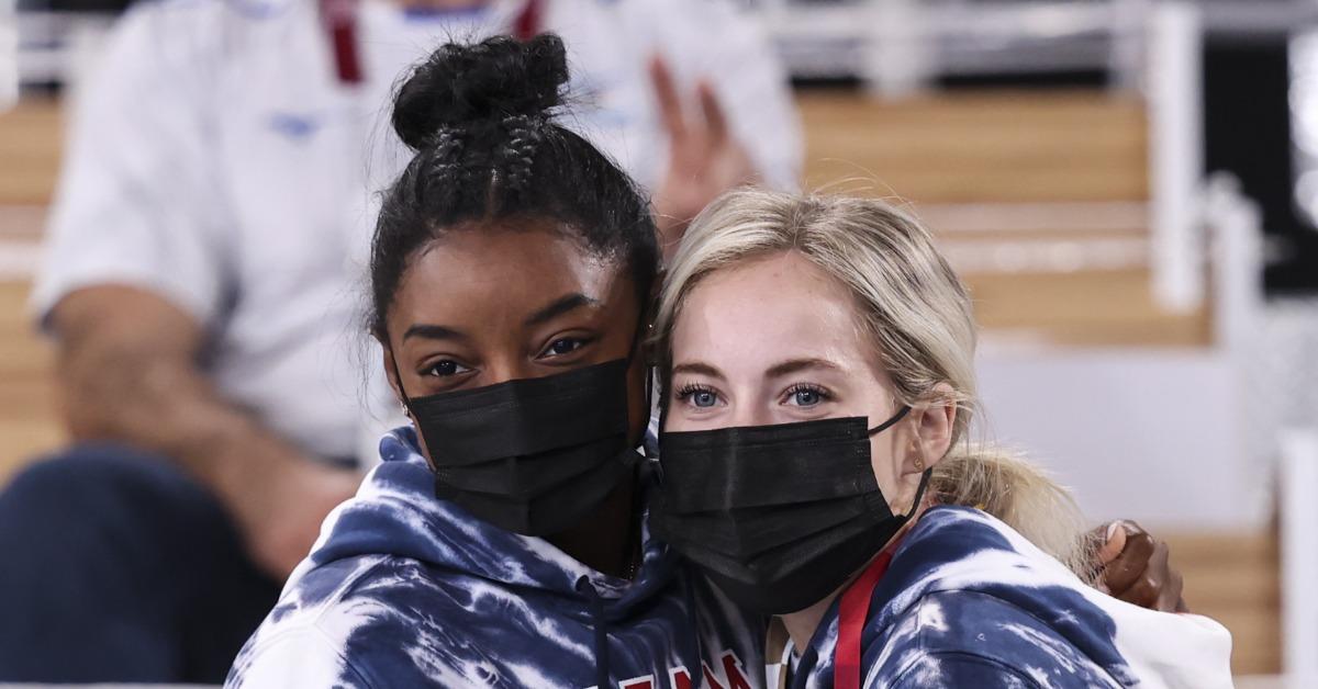 us gymnast mckayla skinner simone biles compete in balance beam tuesday olympics tokyo