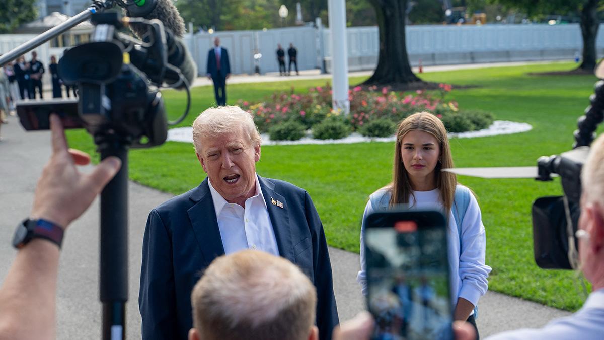 Photo of A source said the POTUS 'absolutely lights up whenever' he's with his eldest granddaughter.