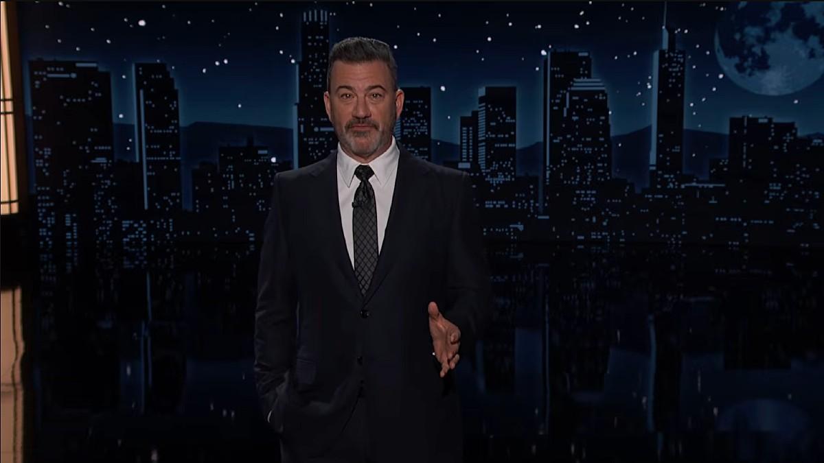image of Jimmy Kimmel frequently mocks the president. 