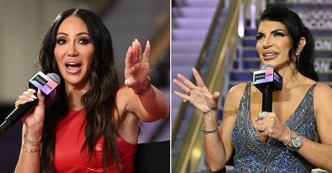melissa gorga reveals she teresa giudice managed film rhonj pp