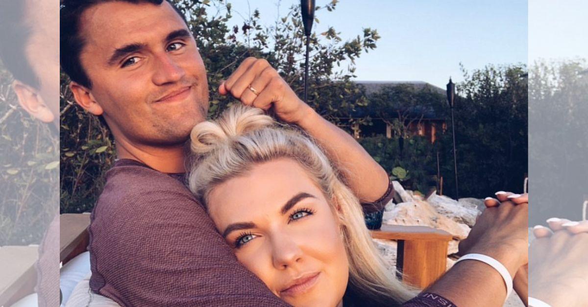 photo of Charlie and Erika Kirk