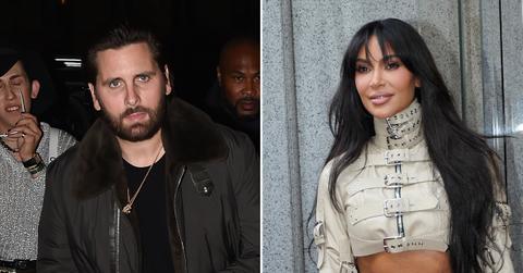 scott disick comments kim kardashian night out milan pp